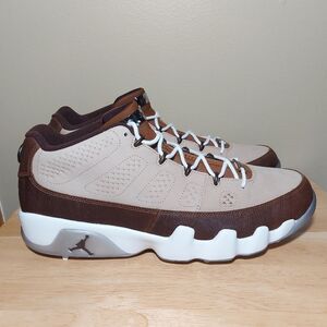 Nike Air Jordan 9 Low Golf Shoes Happy Life Wood Woodgrain FN6929-200 Men's 15
